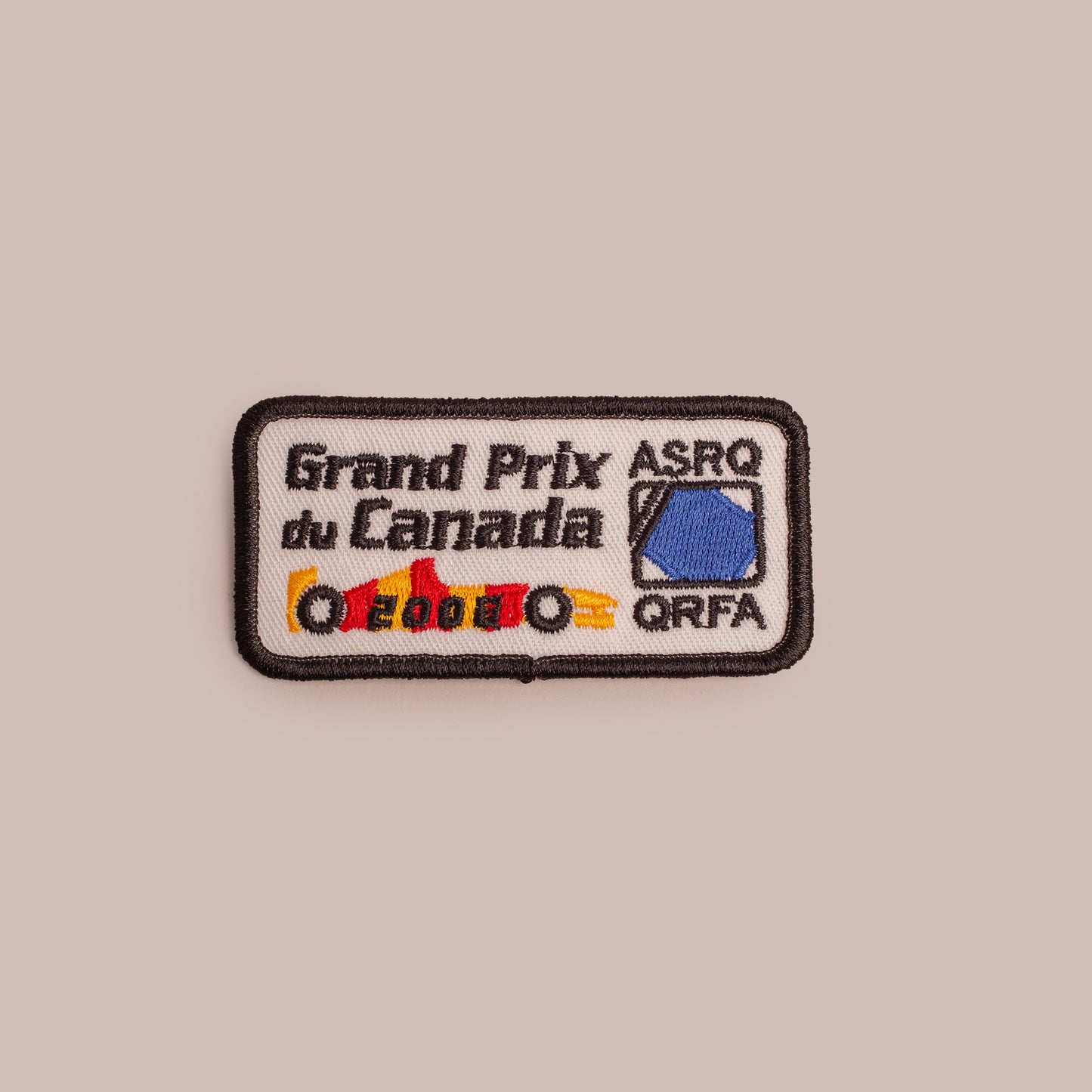 Vintage Patch - ASRQ QRFA Grand Prix du Canada 2008