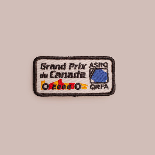 Vintage Patch - ASRQ QRFA Grand Prix du Canada 2008