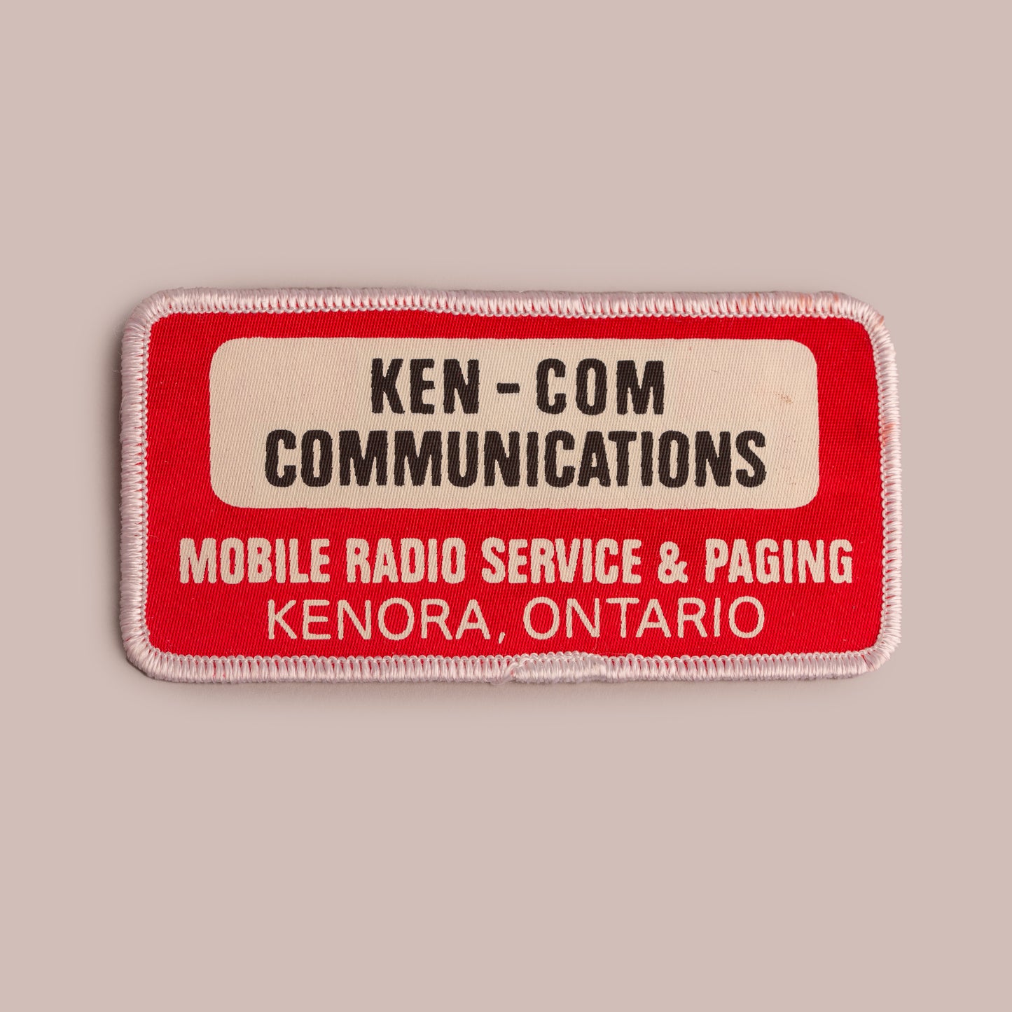 Vintage Patch - Ken-Com Communications Kenora