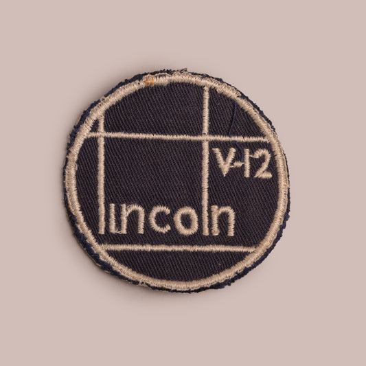 Vintage Patch - Lincoln V12