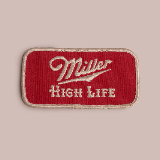 Vintage Patch - Miller High Life