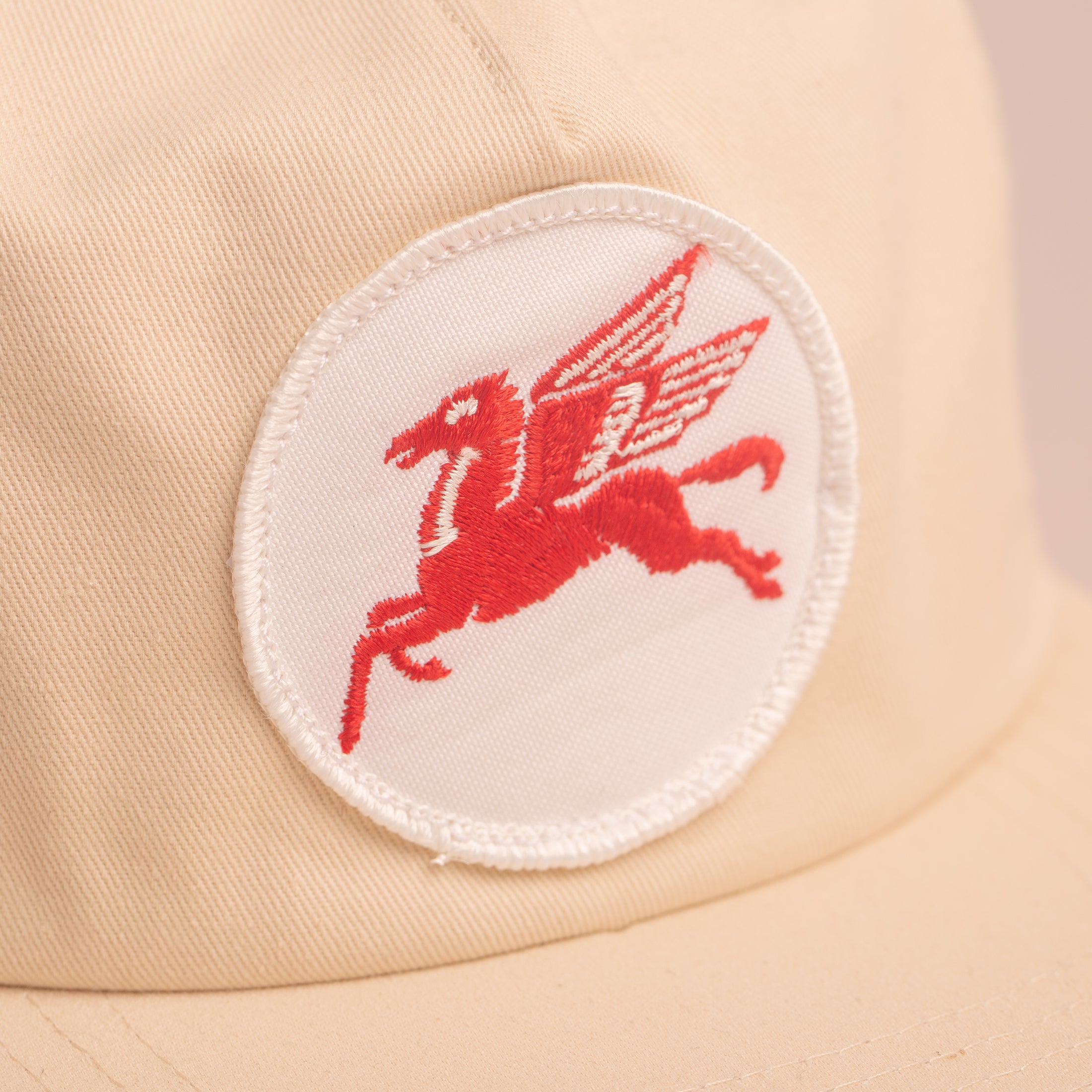 Mobil Pegasus Unstructured Cap