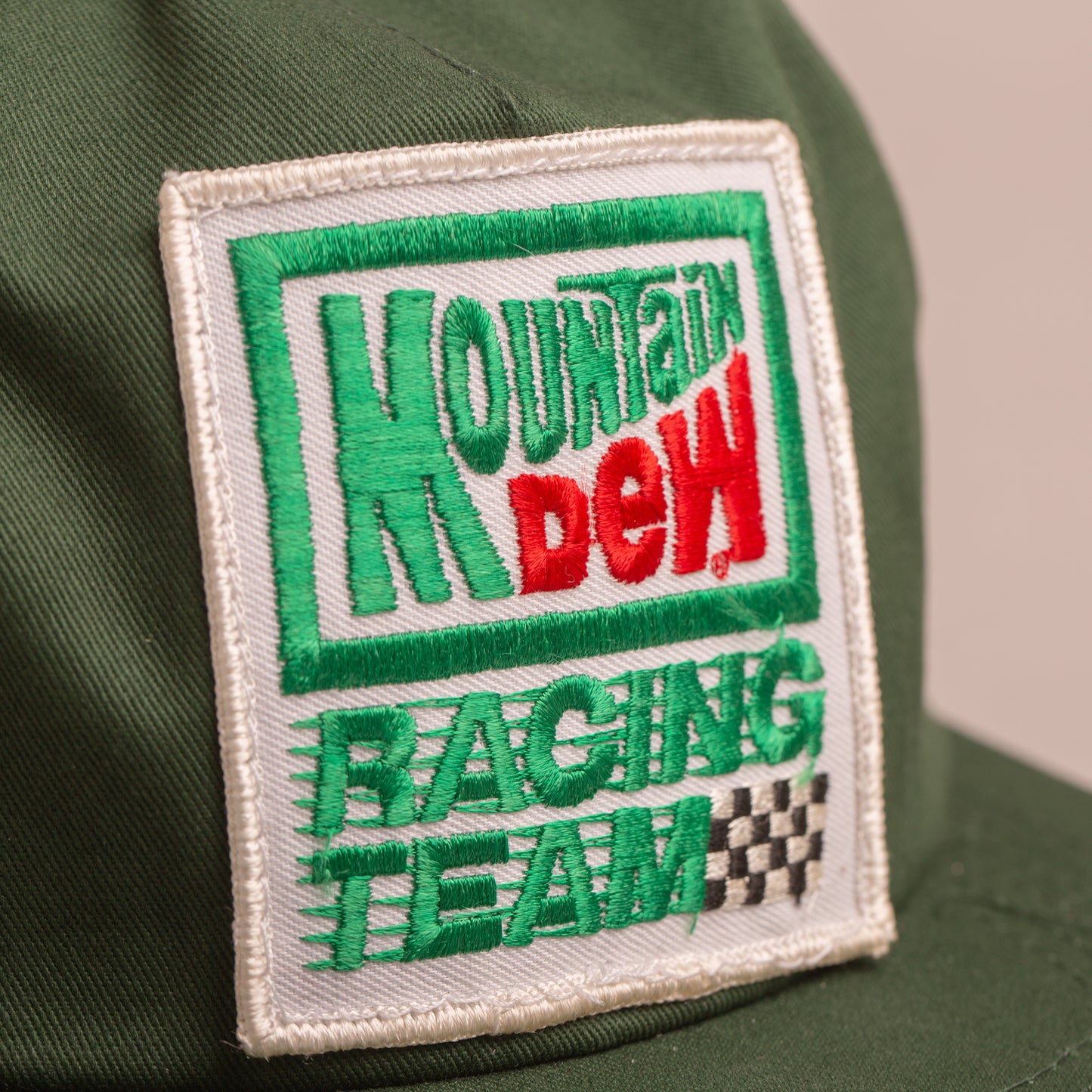 Mountain Dew Racing Team Unstructured Cap