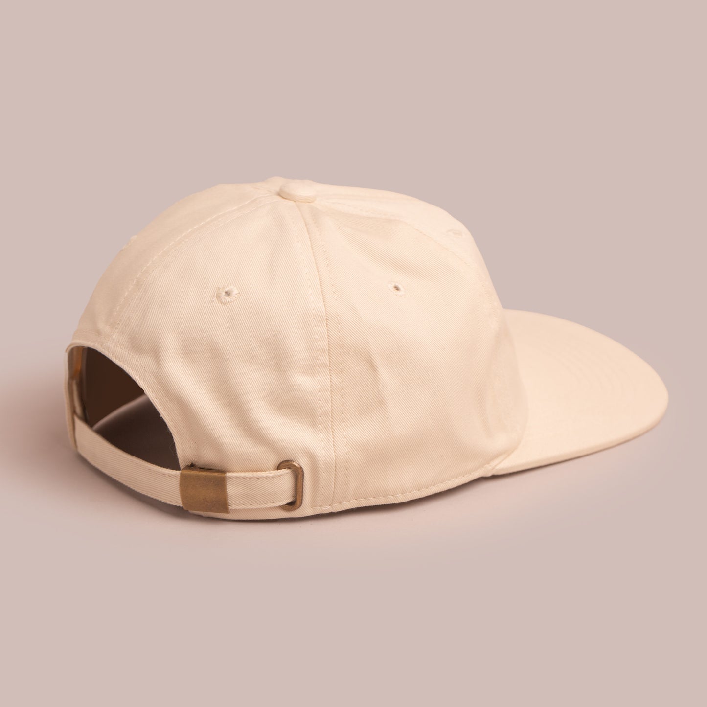 Blank Hat - Nissi 6-Panel Strapback - Cream