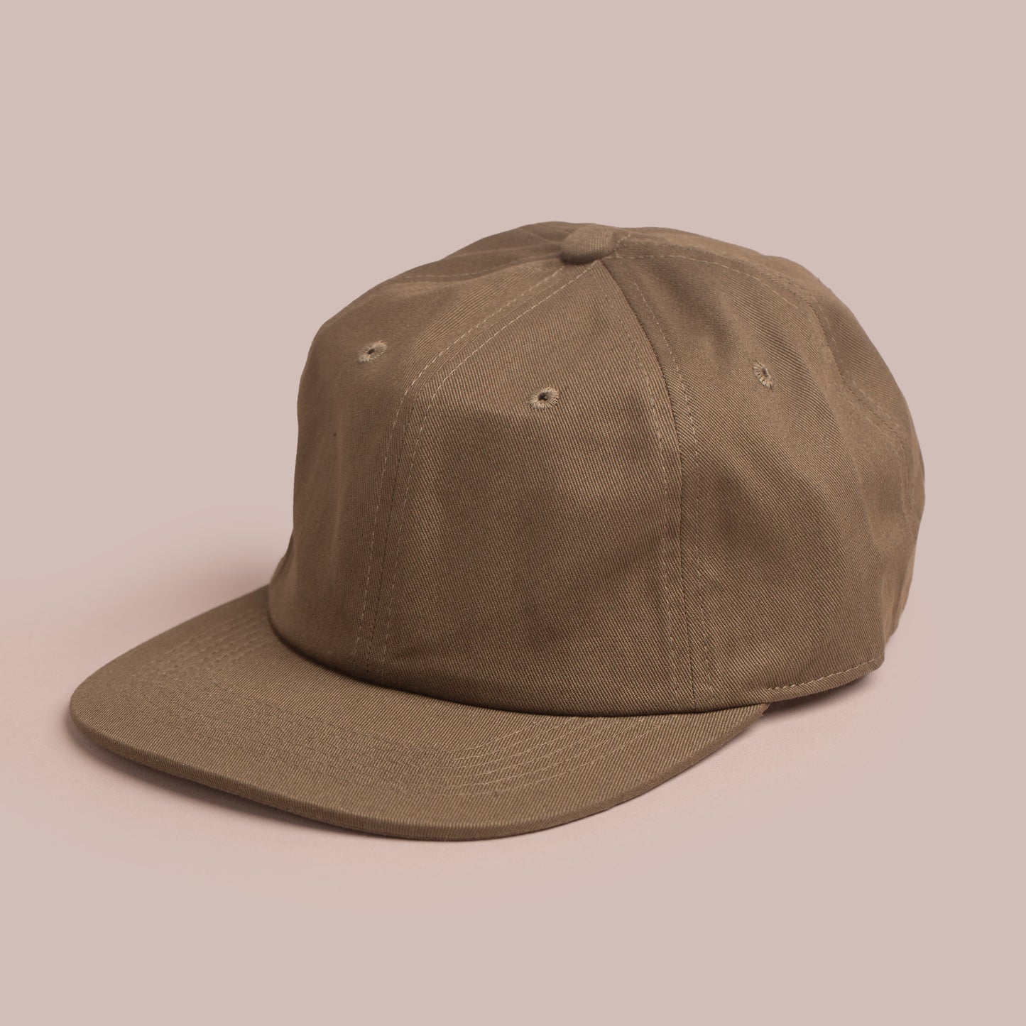 Blank Hat - Nissi 6-Panel Strapback - Olive Green