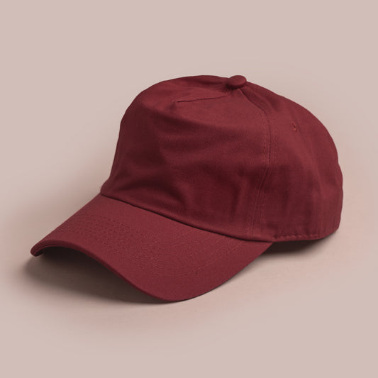 Blank Hat - Nissi Dad Cap - Maroon