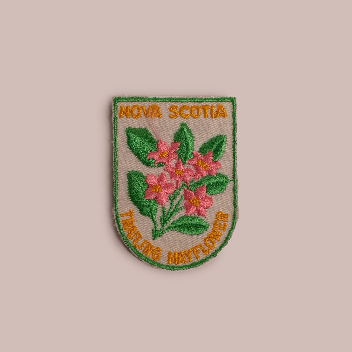 Vintage Patch - Nova Scotia Mayflower