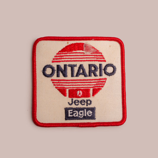 Vintage Patch - ONTARIO Jeep Eagle