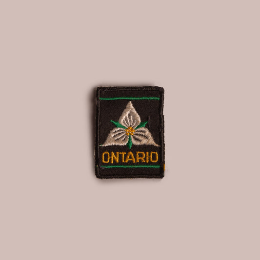 Vintage Patch - Ontario Trillium