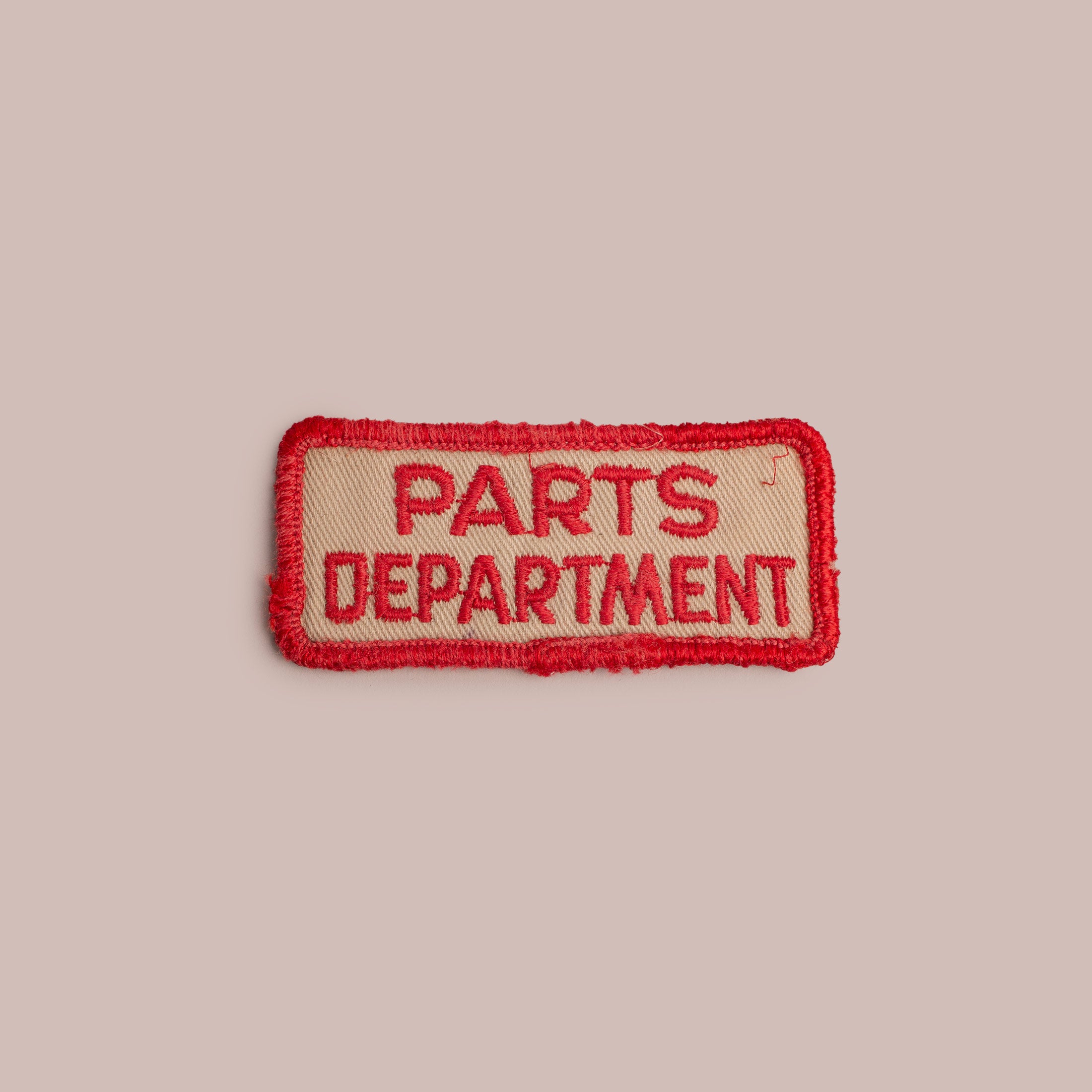Vintage Patch - Parts Department