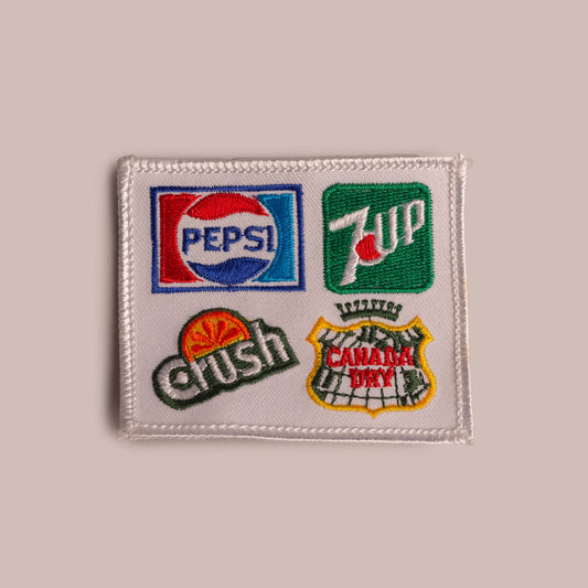 Vintage Patch - Pepsi Crush 7up Canada Dry