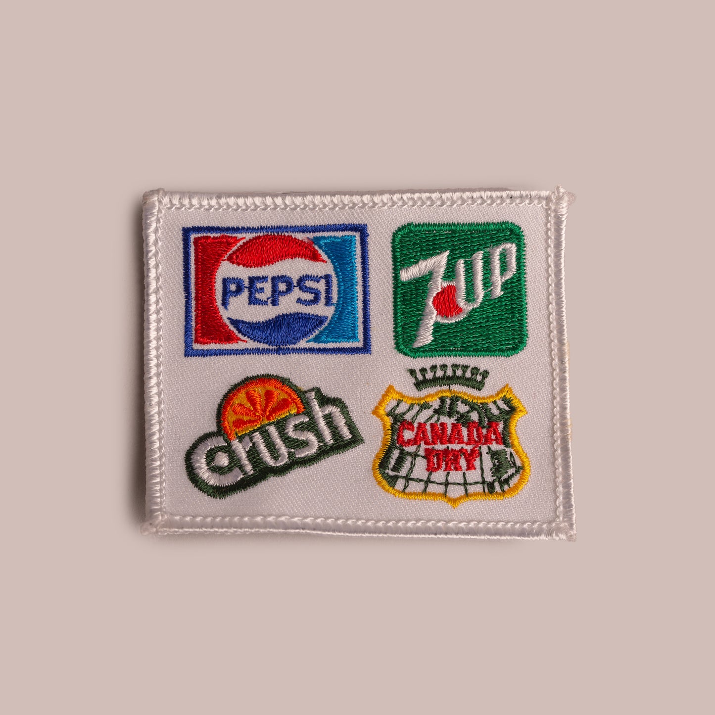 Vintage Patch - Pepsi Crush 7up Canada Dry