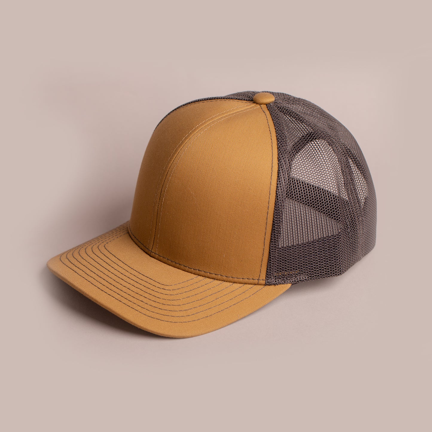 Blank Hat - Pacific Headwear Trucker - Duck Brown