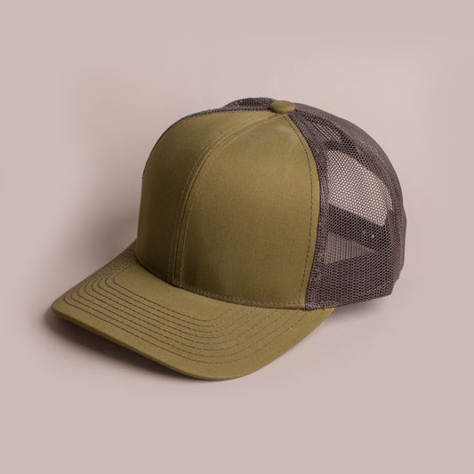 Blank Hat - Pacific Headwear Trucker - Moss Green
