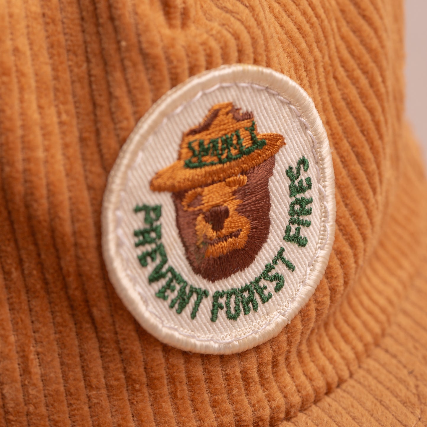 Smokey Prevent Fires Corduroy Cap