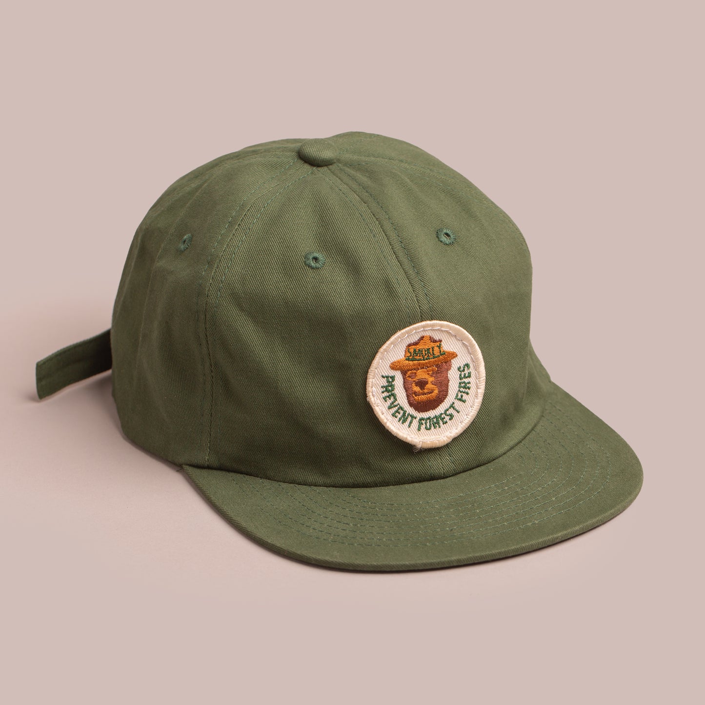 Smokey Prevent Fires Unstructured Cap