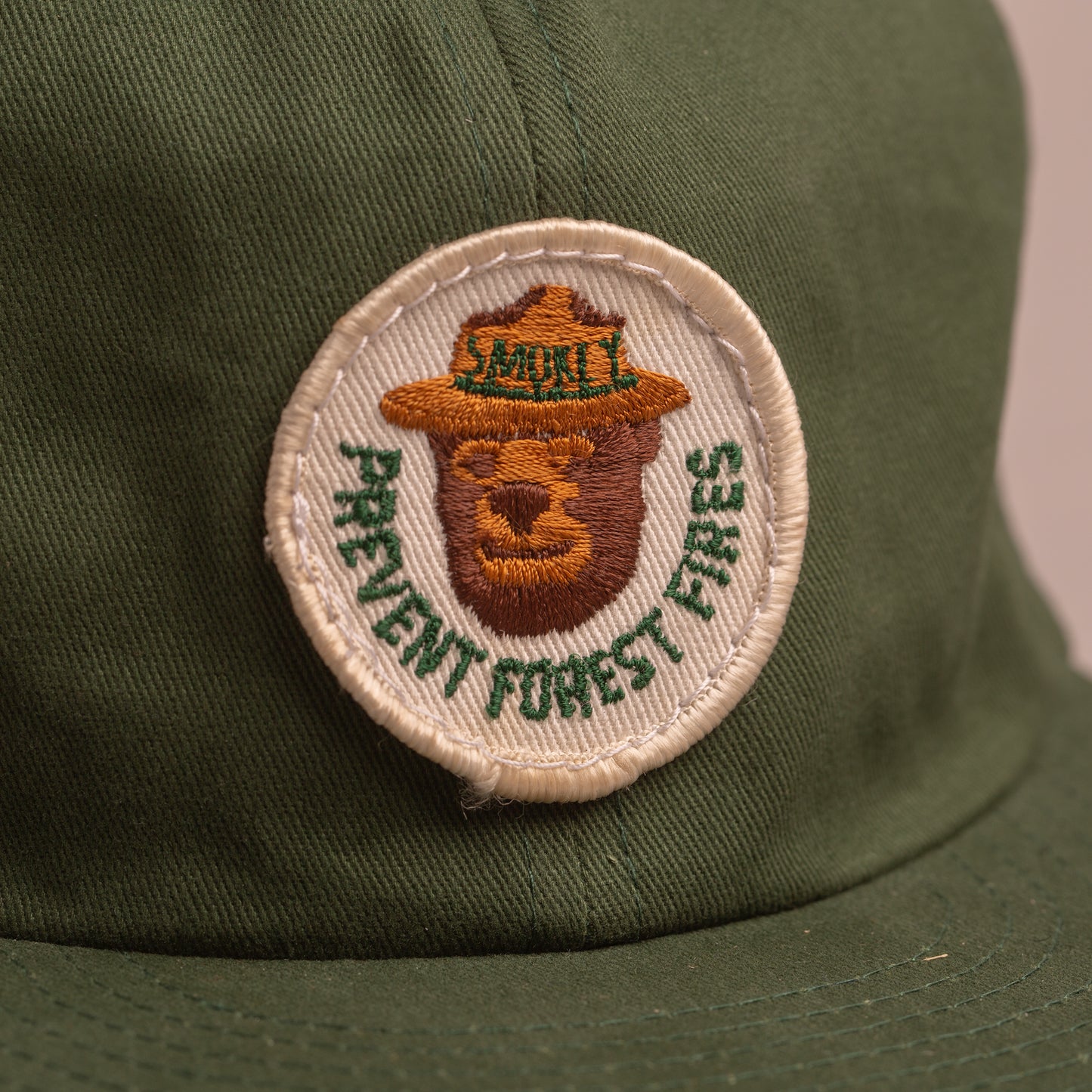 Smokey Prevent Fires Unstructured Cap