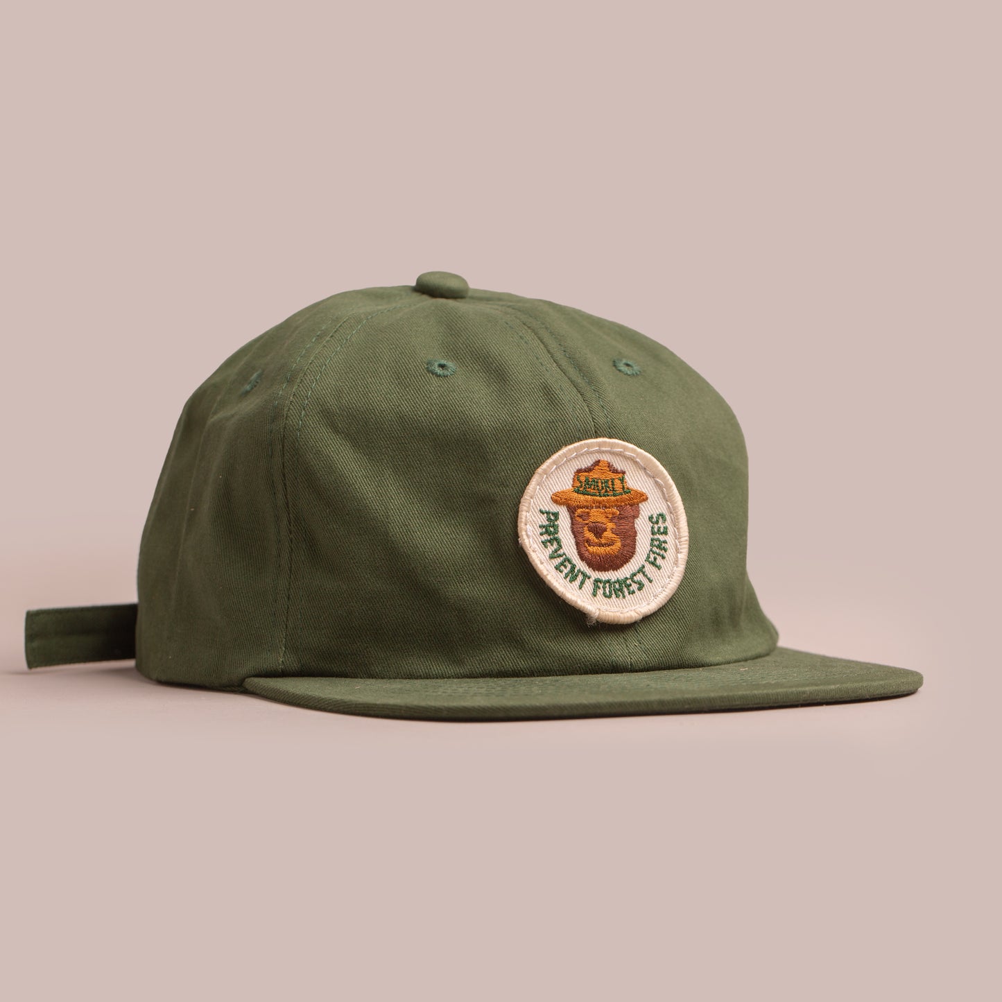 Smokey Prevent Fires Unstructured Cap