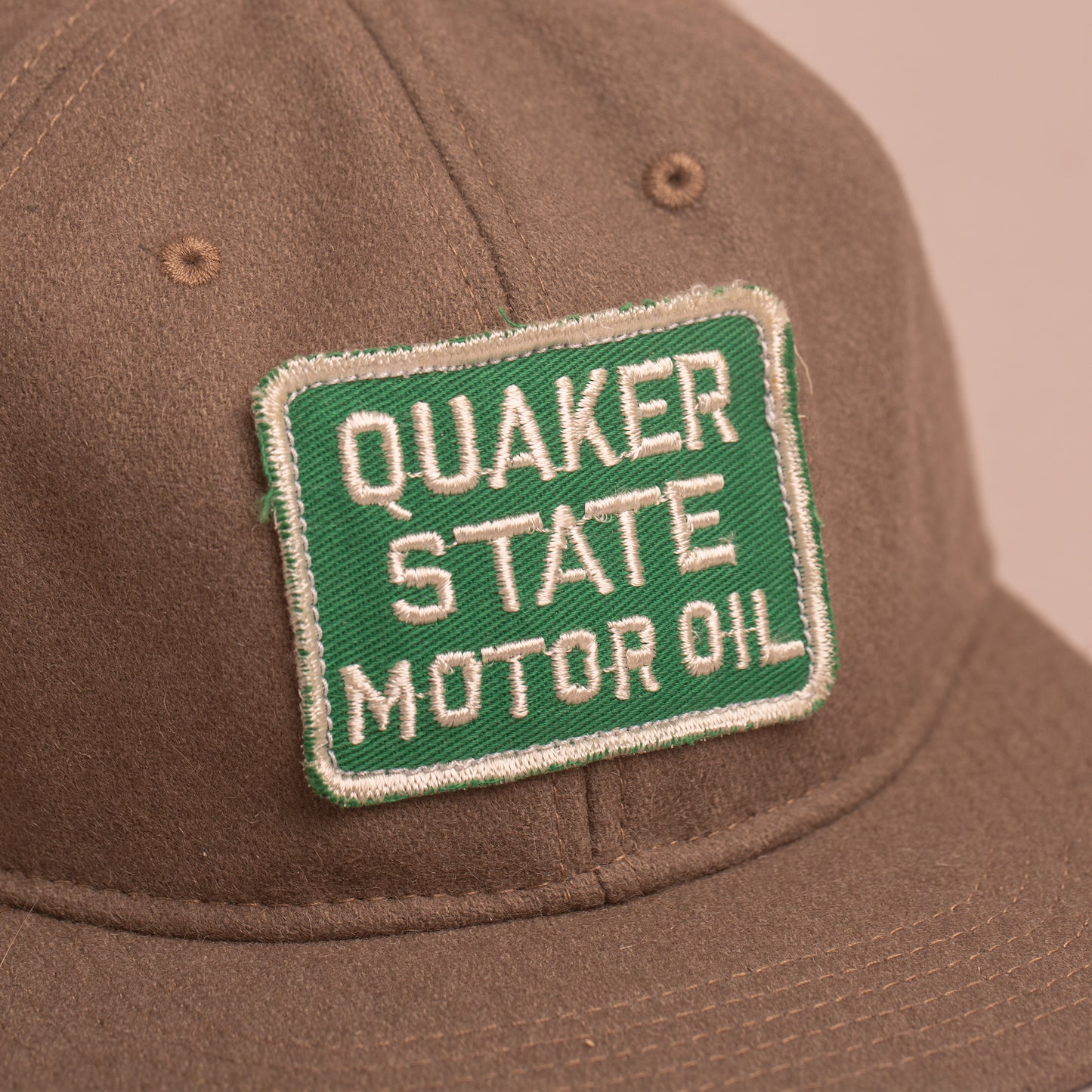 Quaker State Motor Oil Wool Cap