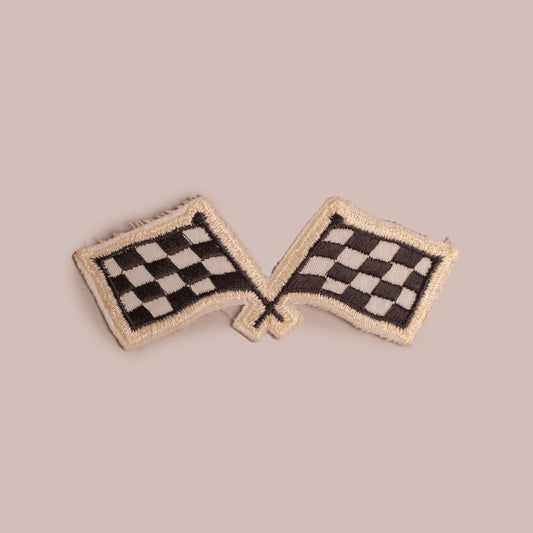 Vintage Patch - Racing Flags