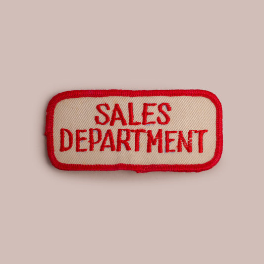 Vintage Patch - Sales Department