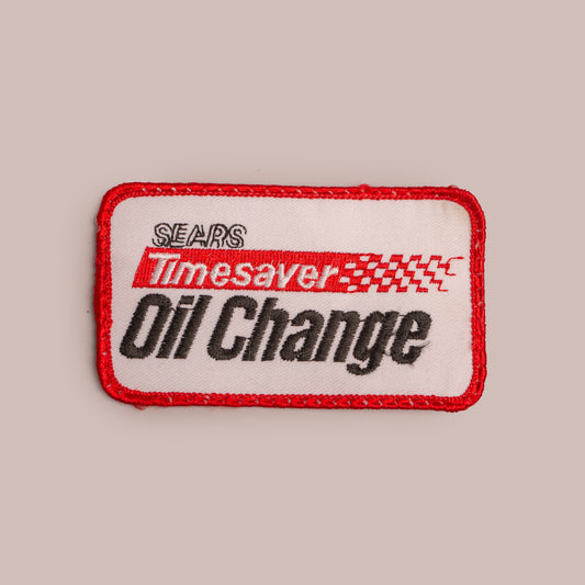 Vintage Patch - Sears Timesaver Oil Change