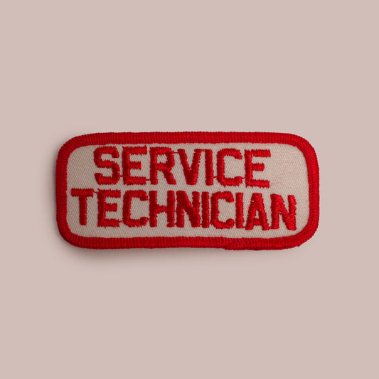 Vintage Patch - Service Technician