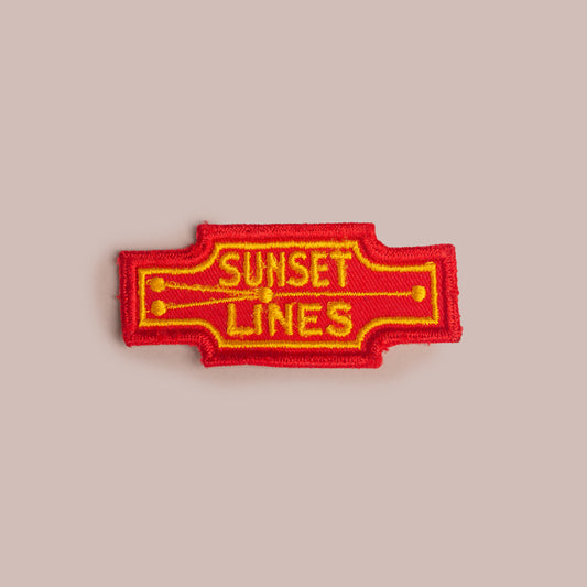 Vintage Patch - Sunset Lines