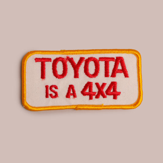 Vintage Patch - Toyota 4x4