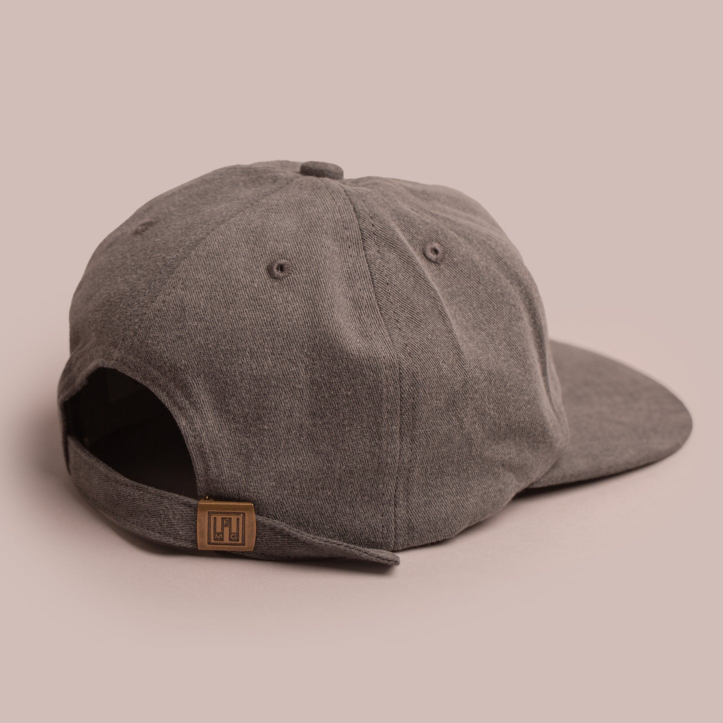 Blank Hat - Weld MFG 5 Panel - Washed Black