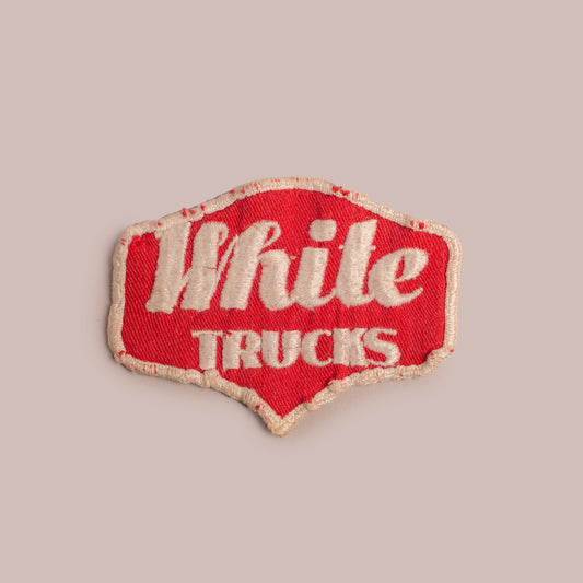 Vintage Patch - White Trucks